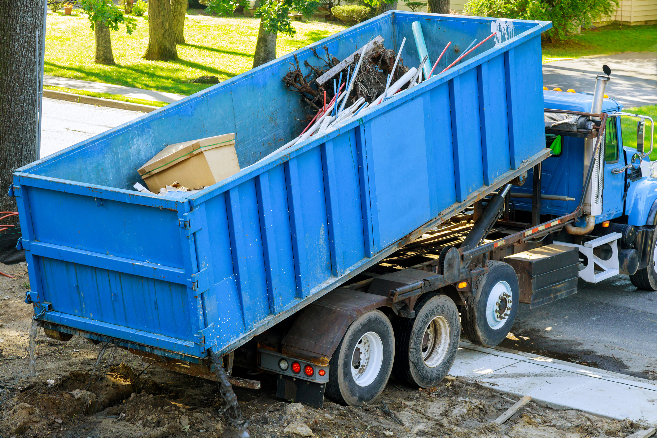 dumpster truck